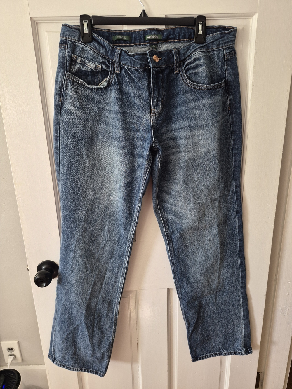 wild fable Straight Leg Blue Denim Jeans